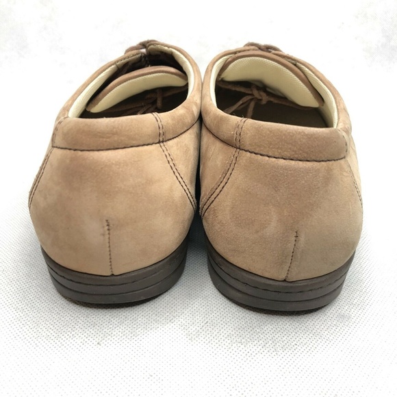 SAS Tripad Comfort Lace Up Tan Soft Step Heel - Picture 5 of 8